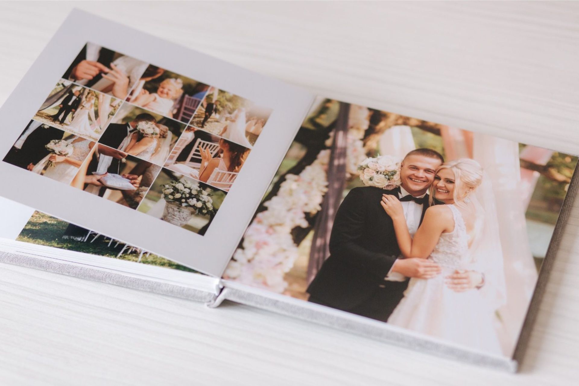 Photo album of a couple